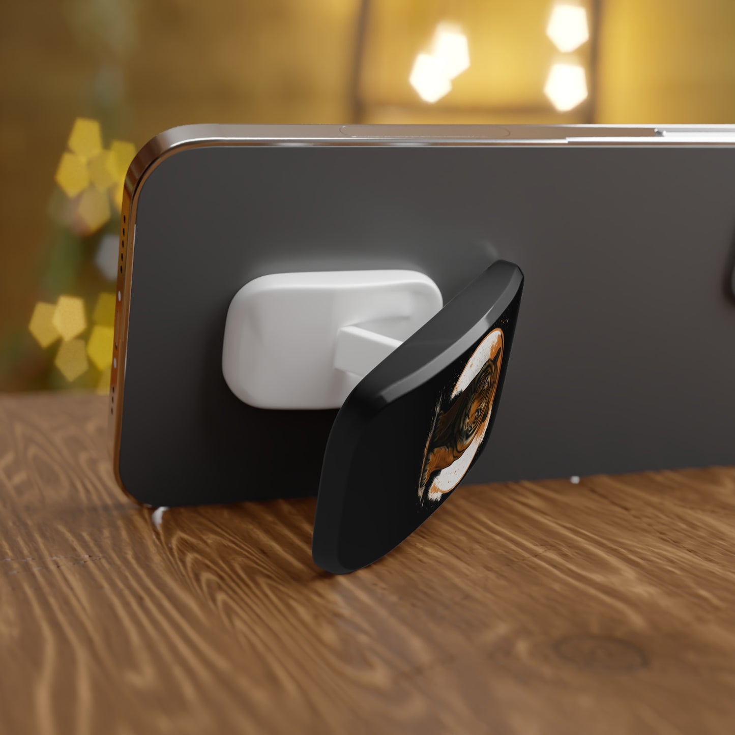 Tiger Phone Grip - Click-On Style for Easy Handling & Support