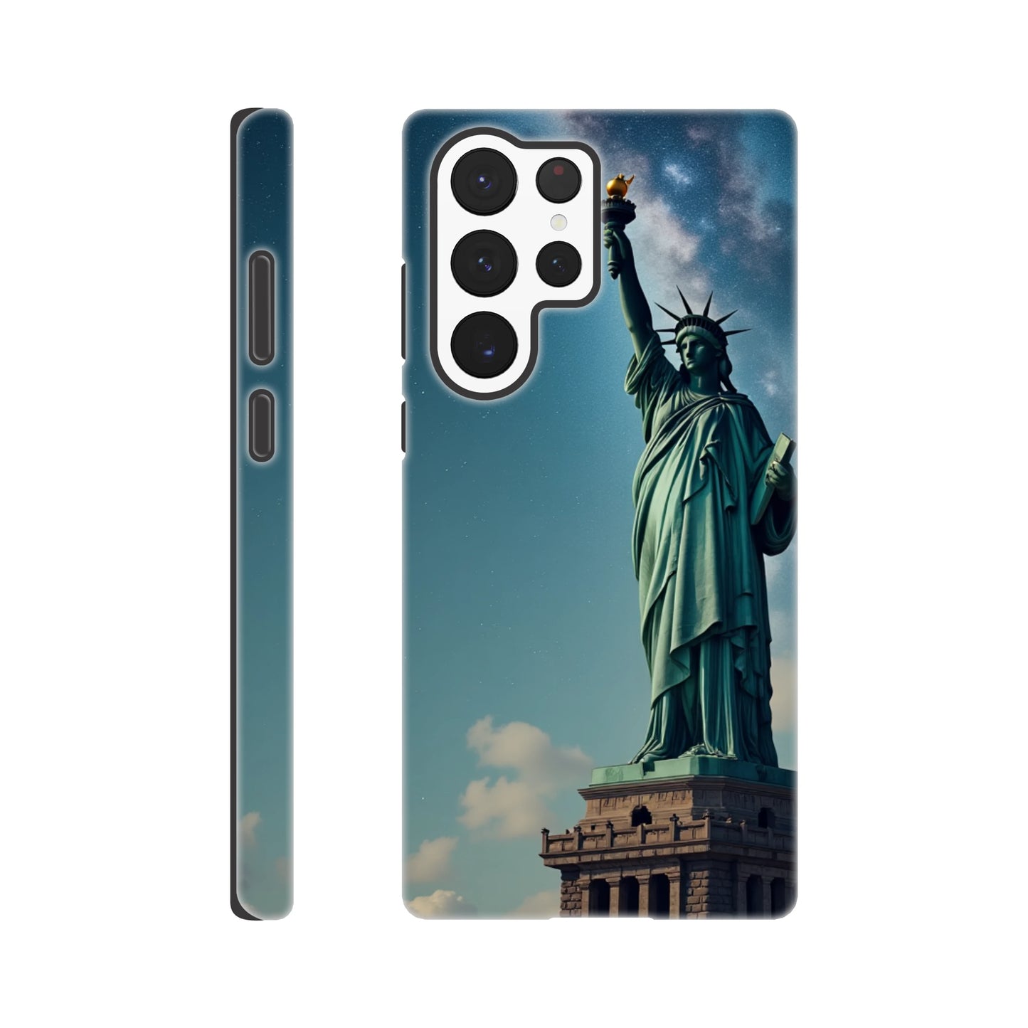 Luz Eterna sobre la Tierra - Funda Dura Versión Samsung