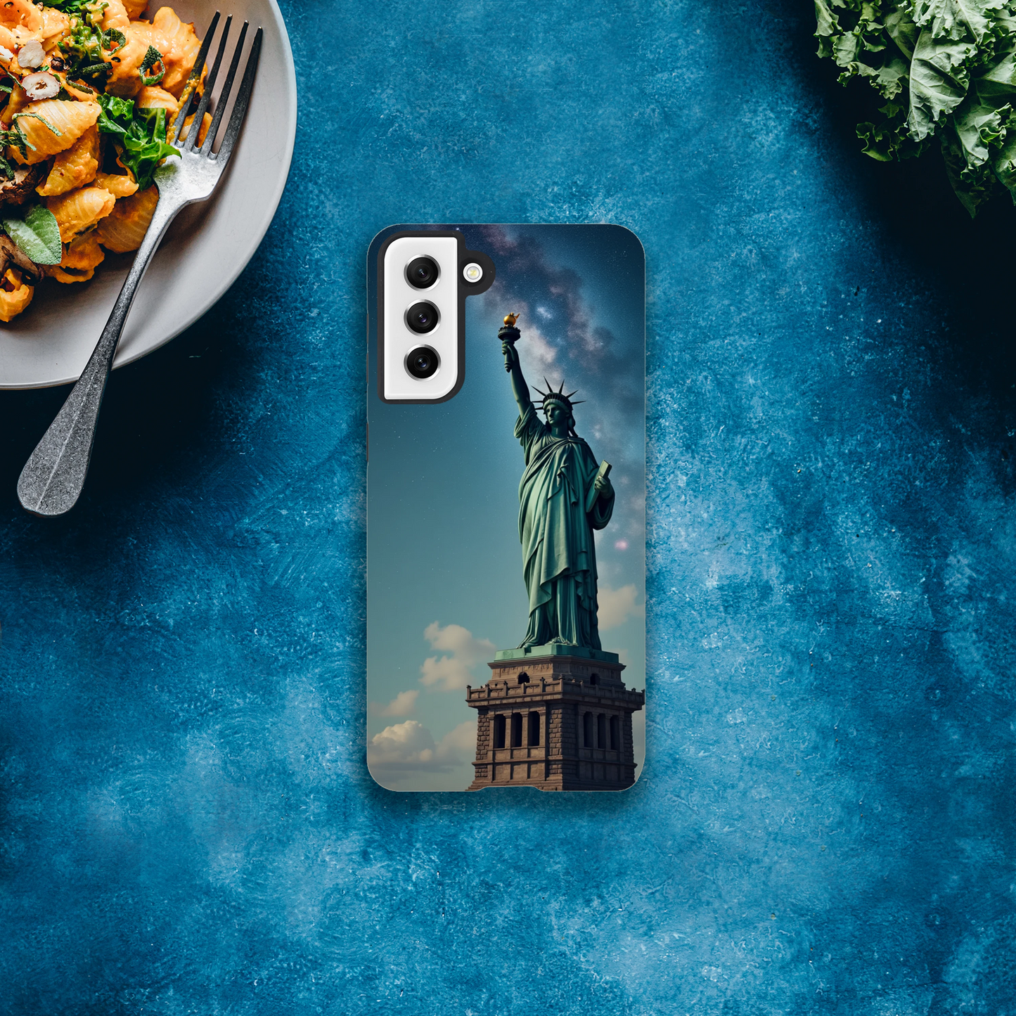 Luz Eterna sobre la Tierra - Funda Dura Versión Samsung