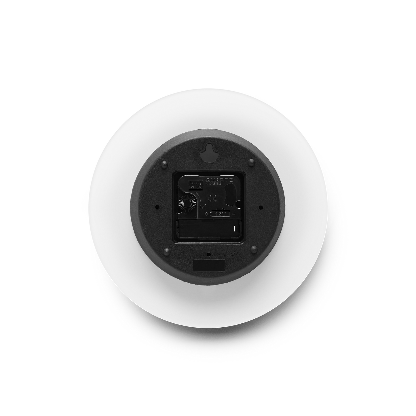 Luz Eterna sobre la Tierra - Reloj de Pared en Acrílico Transparente