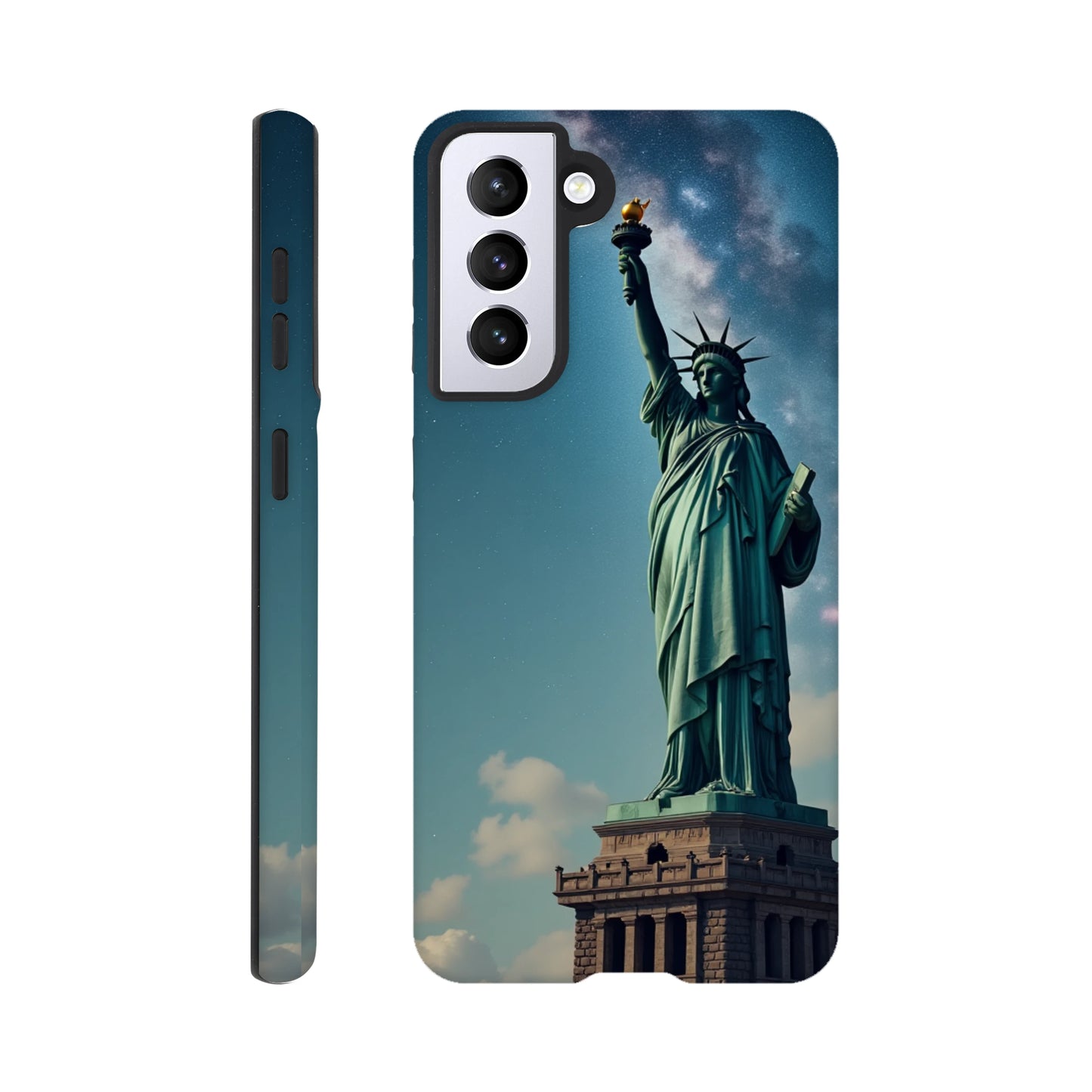 Luz Eterna sobre la Tierra - Funda Dura Versión Samsung