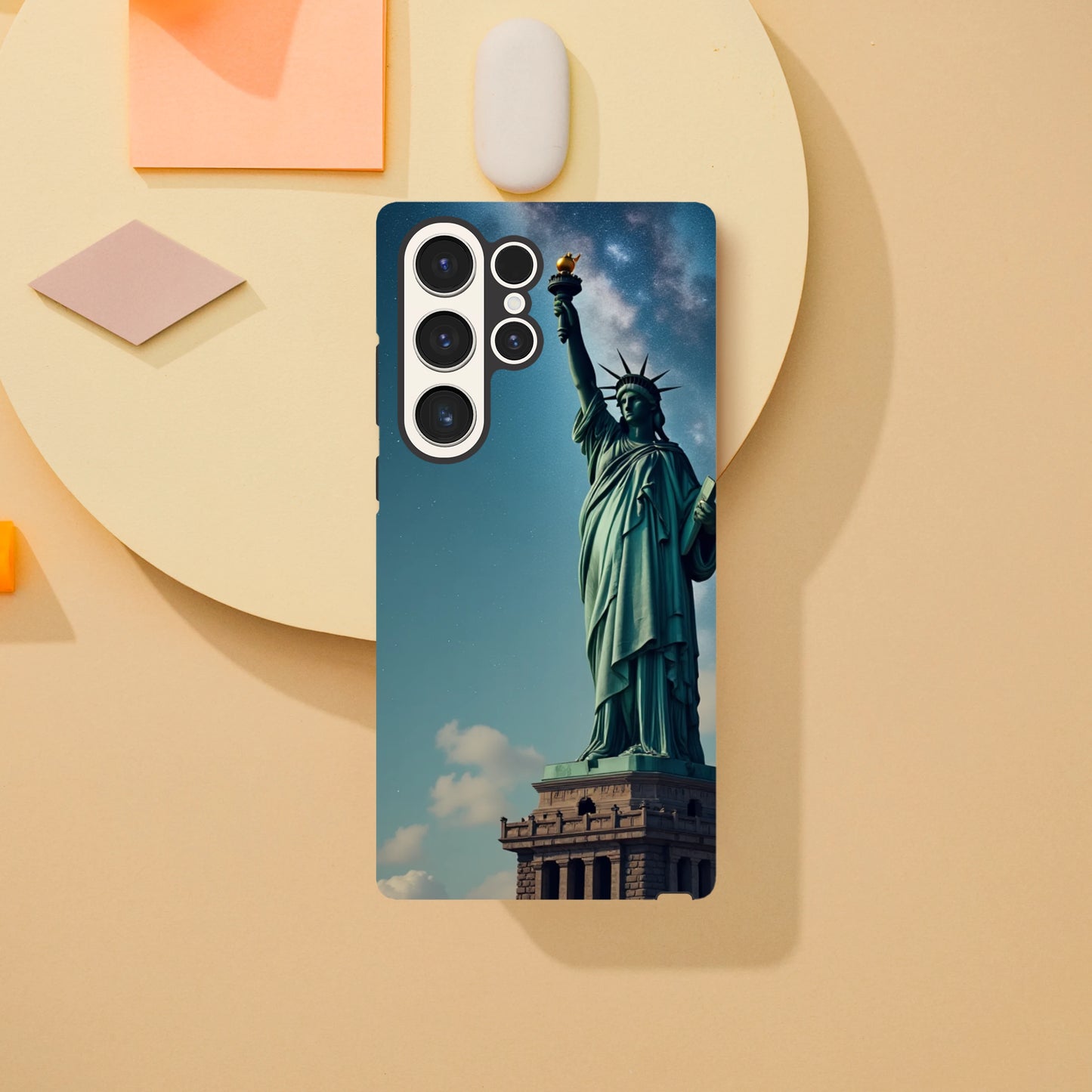 Luz Eterna sobre la Tierra - Funda Dura Versión Samsung