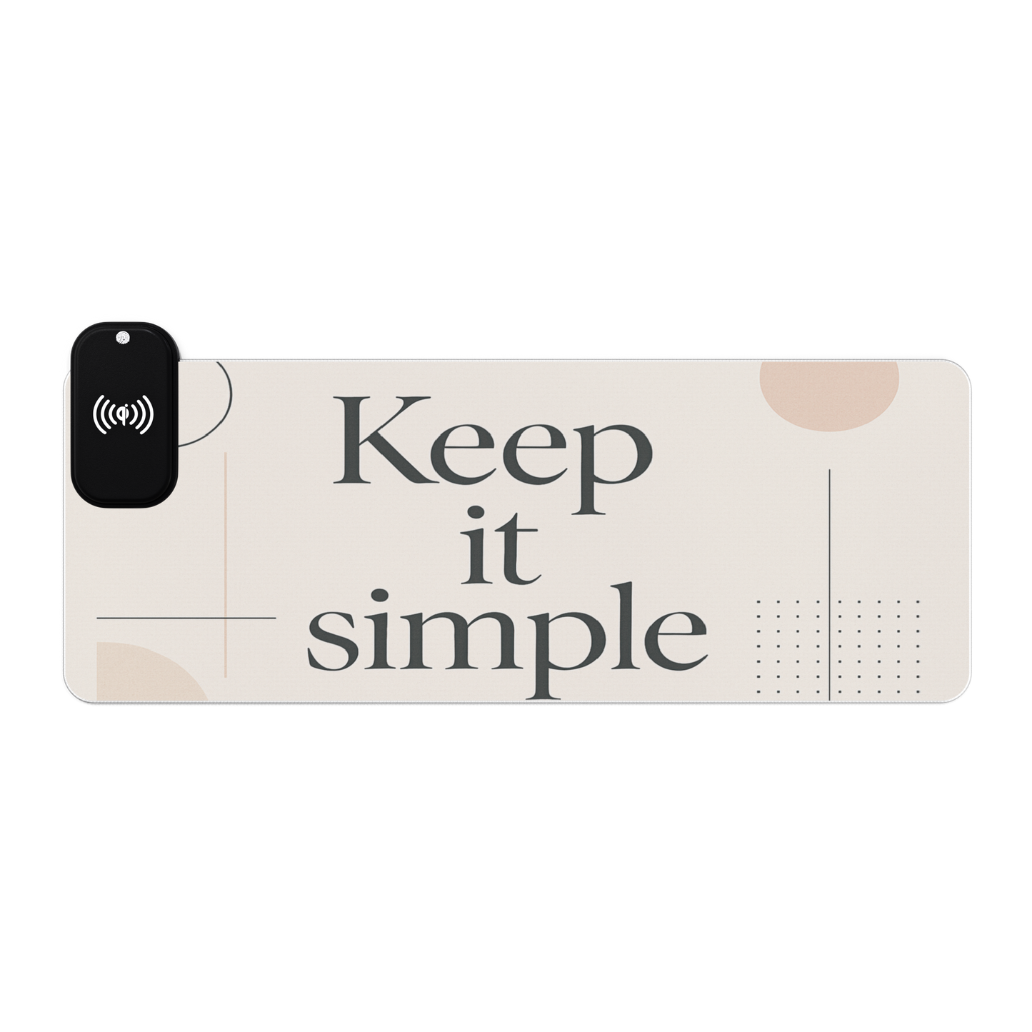 Keep It Simple - Modo Gaming con LED+ Cargador Inalámbrico