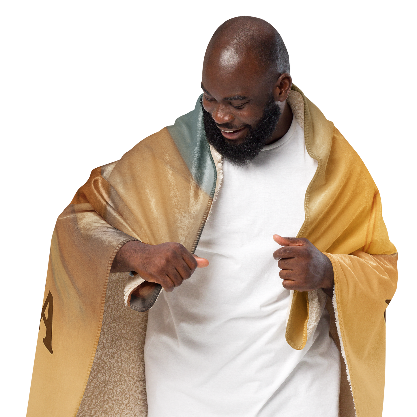 This Blanket Hugs You When Your Strength Fails - Premium Fleece Blanket for the True Cold