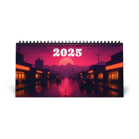 Línea Omega - Calendario de Mesa 2025