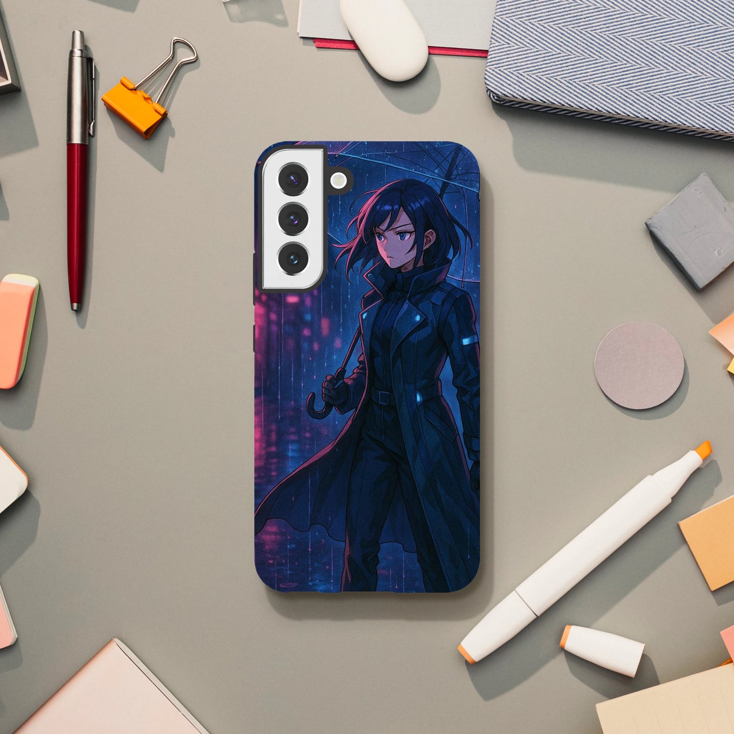 Bajo Lluvia Táctica- Funda Dura Versión Samsung