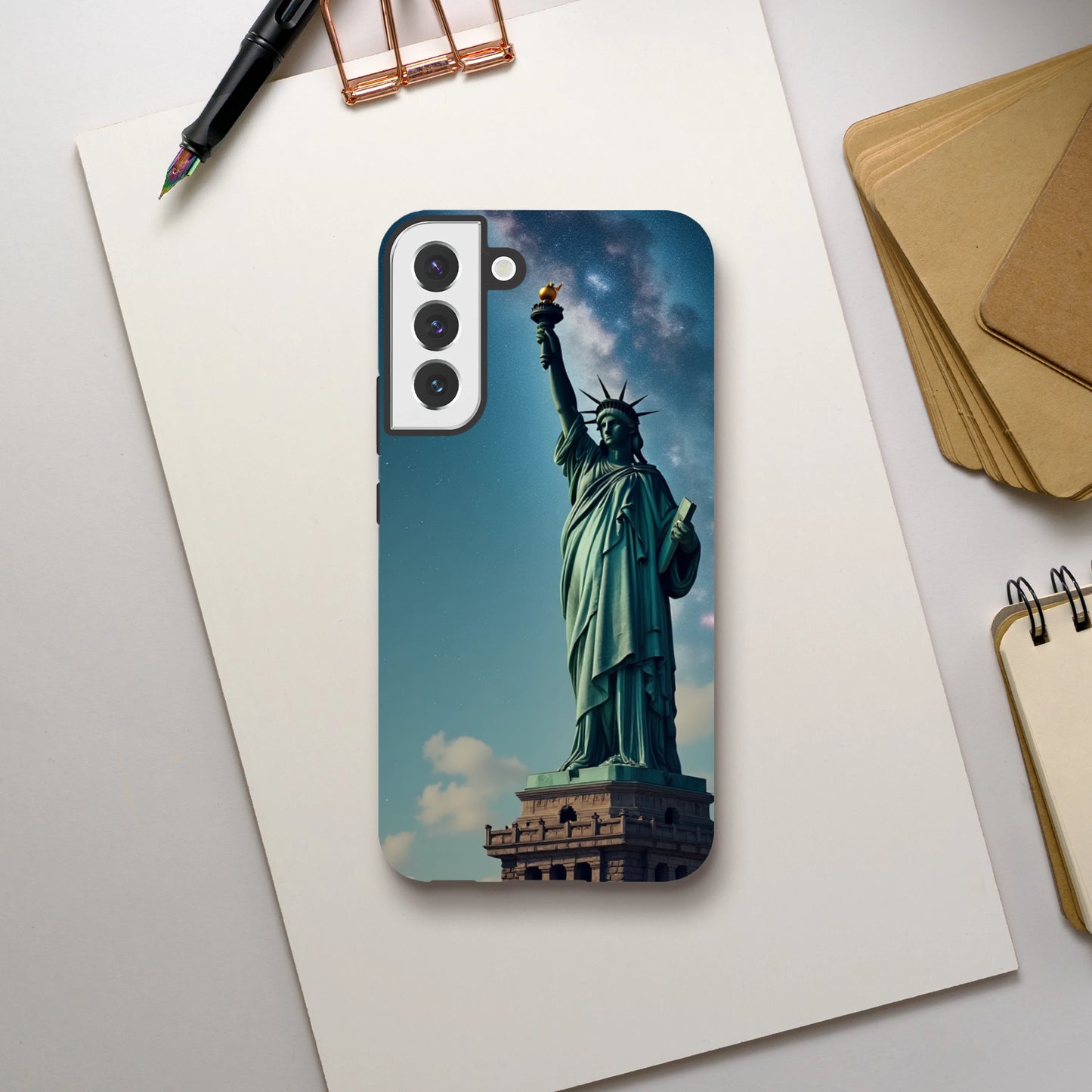 Luz Eterna sobre la Tierra  - Funda Dura Versión Samsung