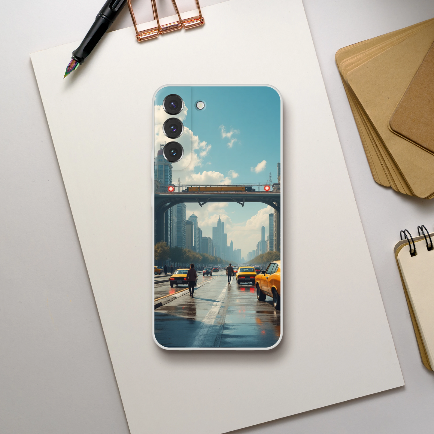 Avenida Infinita- Funda Flexible Versión Samsung
