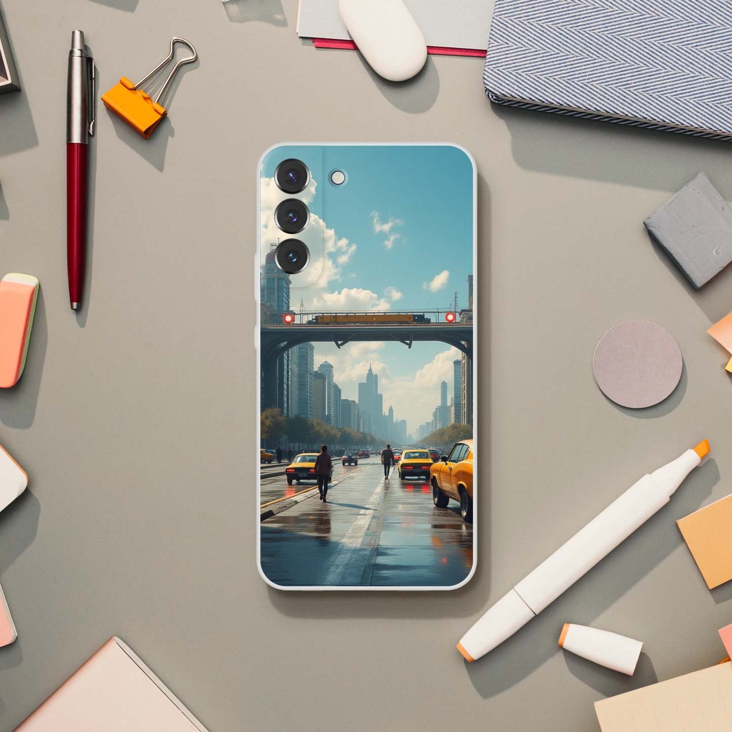 Avenida Infinita- Funda Flexible Versión Samsung