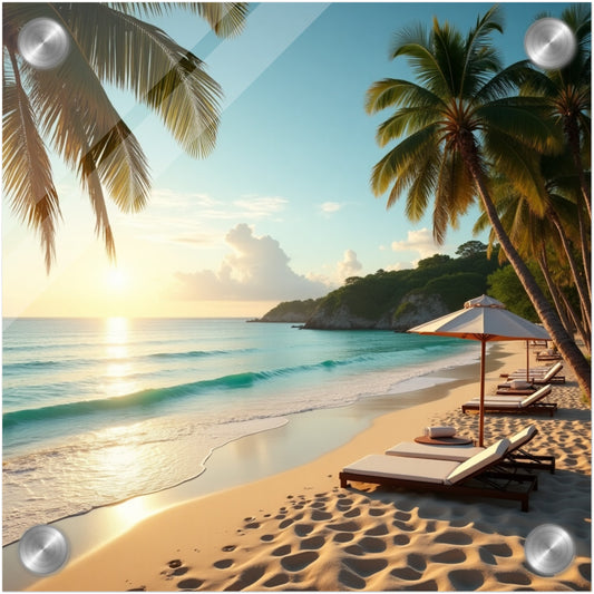 Warm Tranquility on the Shore 