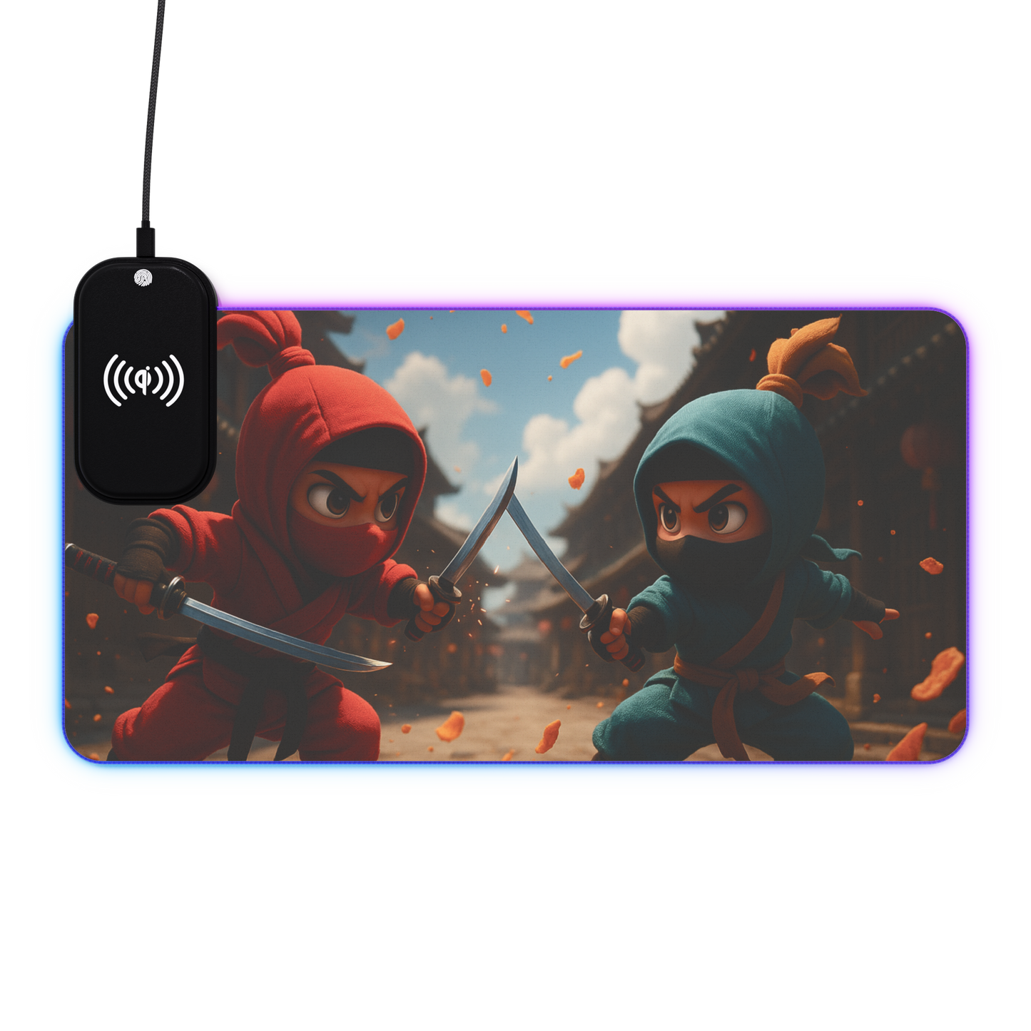 Ninja Nova - Gaming Mode with LED + Wireless Charger 