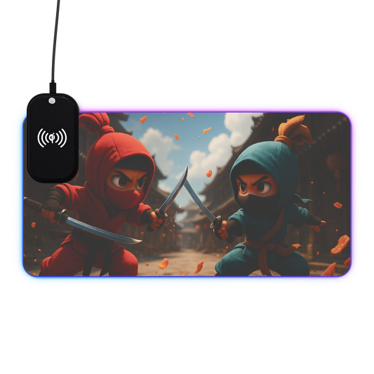 Ninja Nova - Gaming Mode with LED + Wireless Charger 
