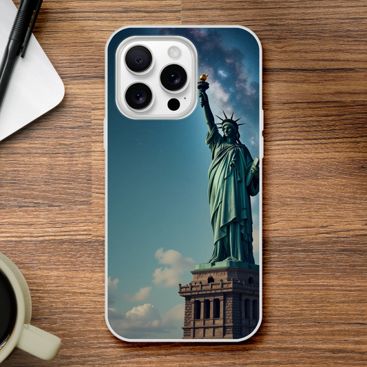 Luz Eterna sobre la Tierra - Funda Flexible Versión Iphone