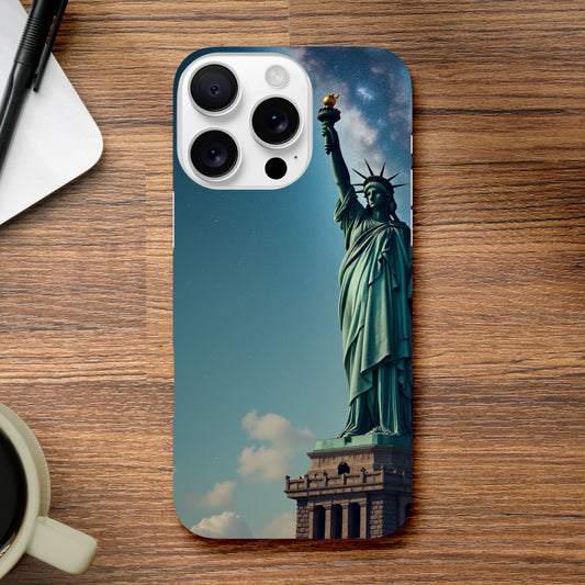 Luz Eterna sobre la Tierra - Funda Fina Versión Iphone