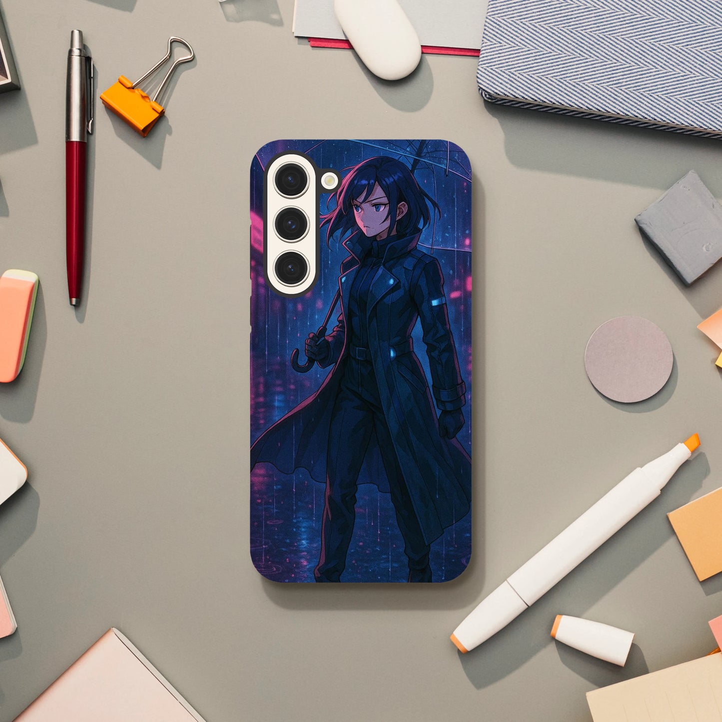 Bajo Lluvia Táctica- Funda Dura Versión Samsung