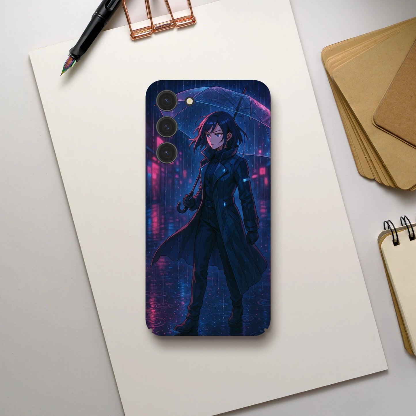 Bajo Lluvia Táctica - Funda Fina Versión Samsung