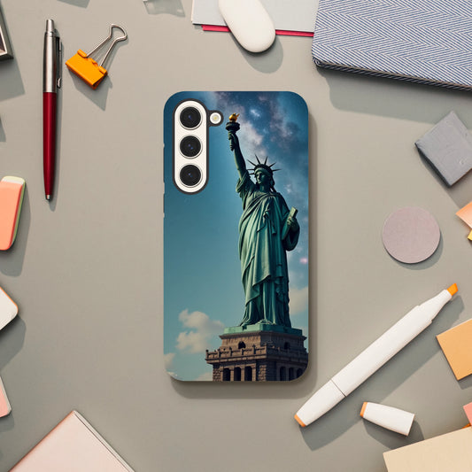 Luz Eterna sobre la Tierra  - Funda Dura Versión Samsung