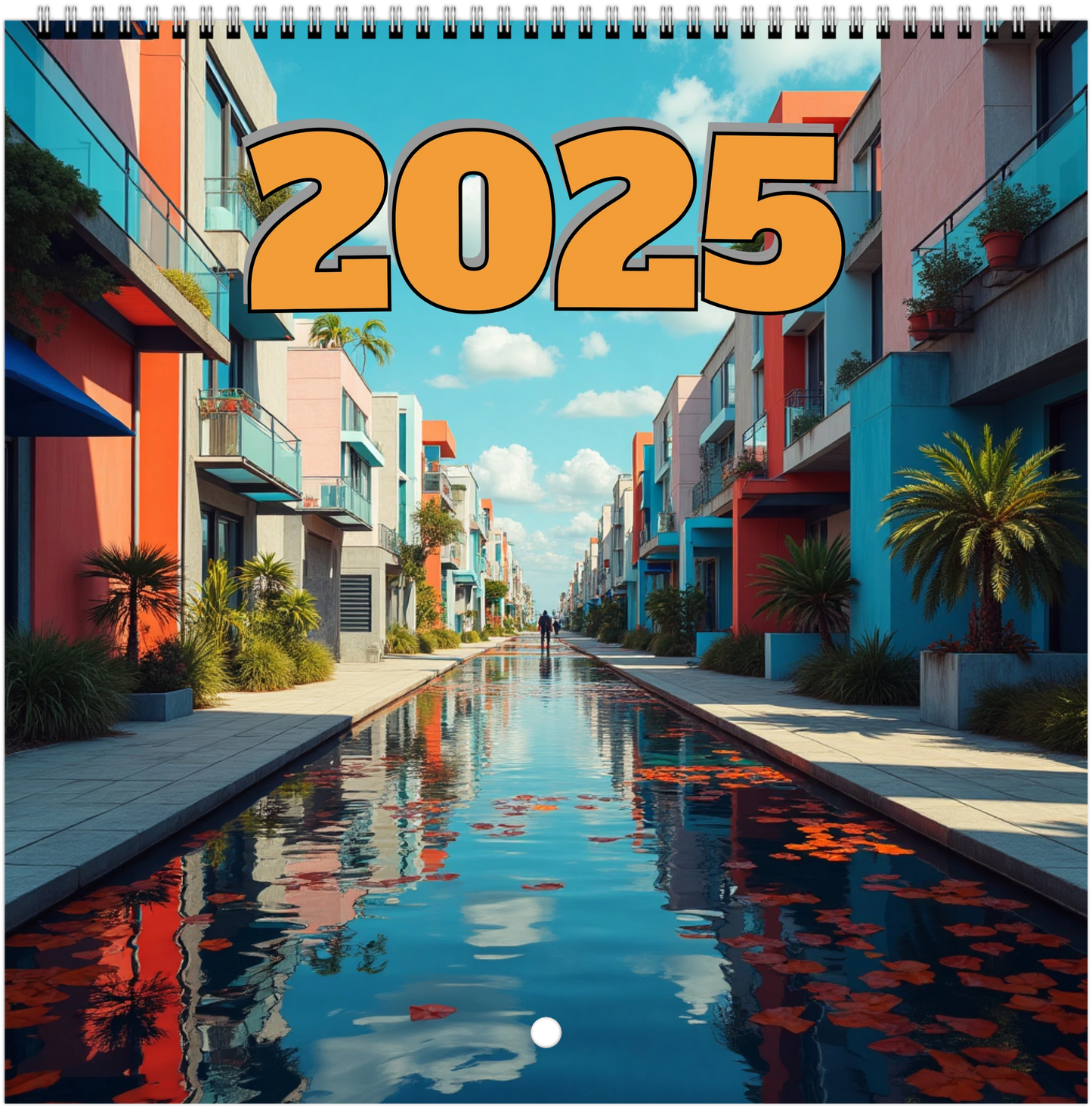 Trazos del Mundo - Calendario de Pared 2025