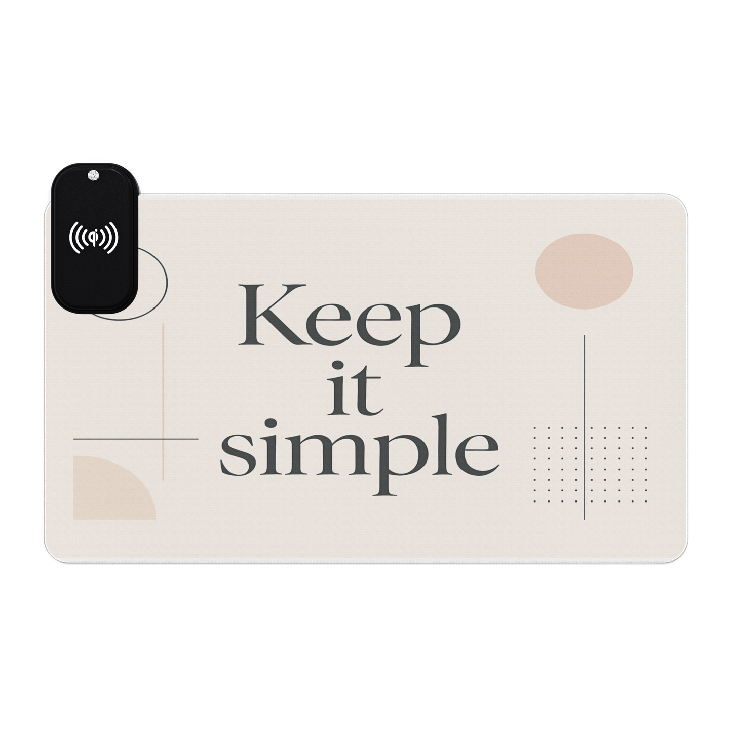 Keep It Simple - Modo Gaming con LED+ Cargador Inalámbrico