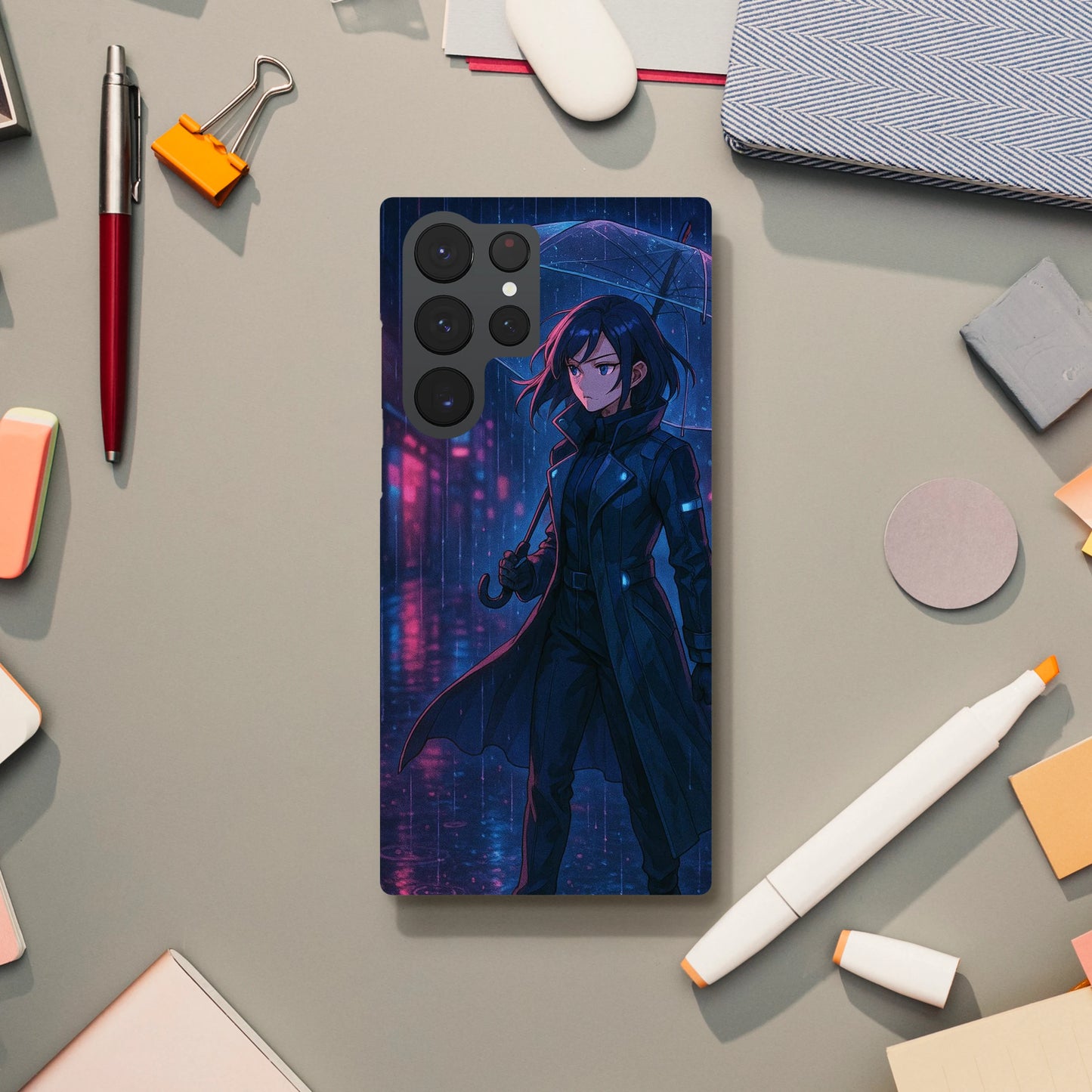 Bajo Lluvia Táctica - Funda Fina Versión Samsung