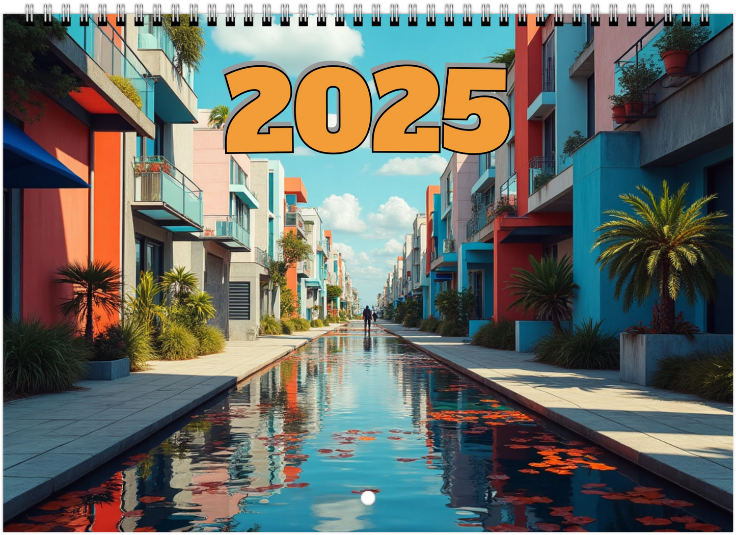 Trazos del Mundo - Calendario de Pared 2025