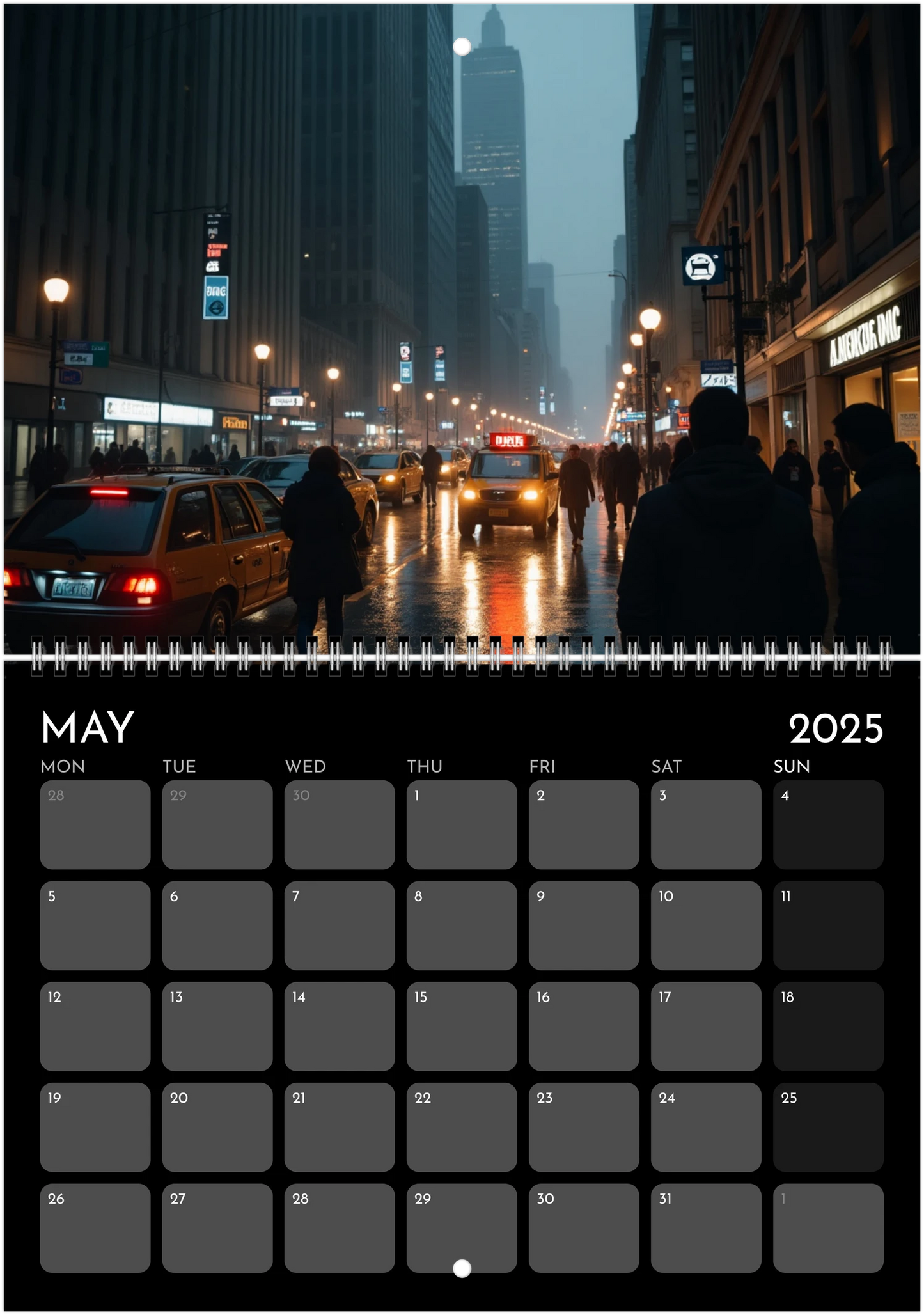 Trazos del Mundo - Calendario de Pared 2025