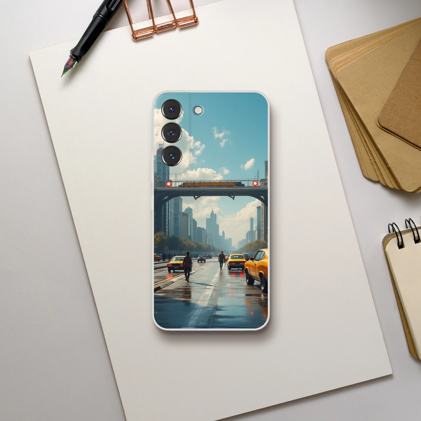 Avenida Infinita- Funda Flexible Versión Samsung