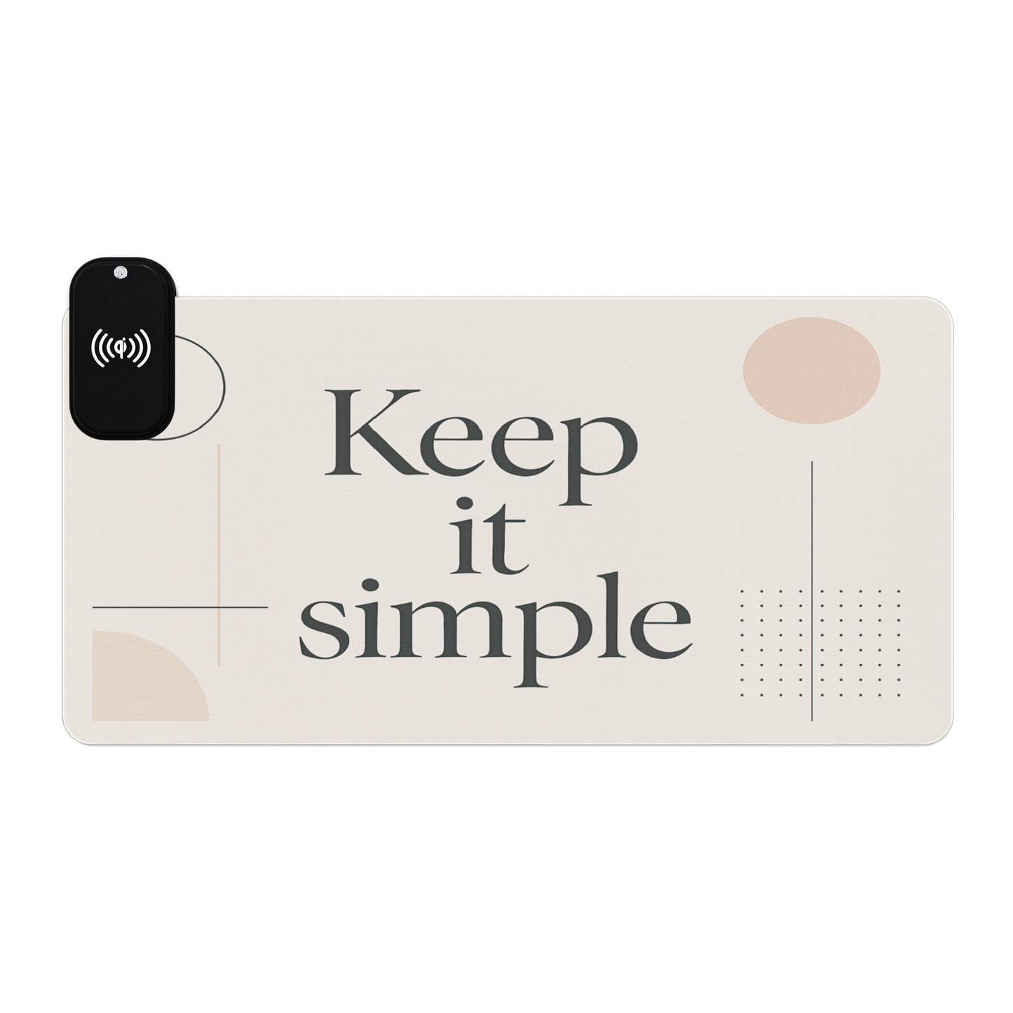 Keep It Simple - Modo Gaming con LED+ Cargador Inalámbrico