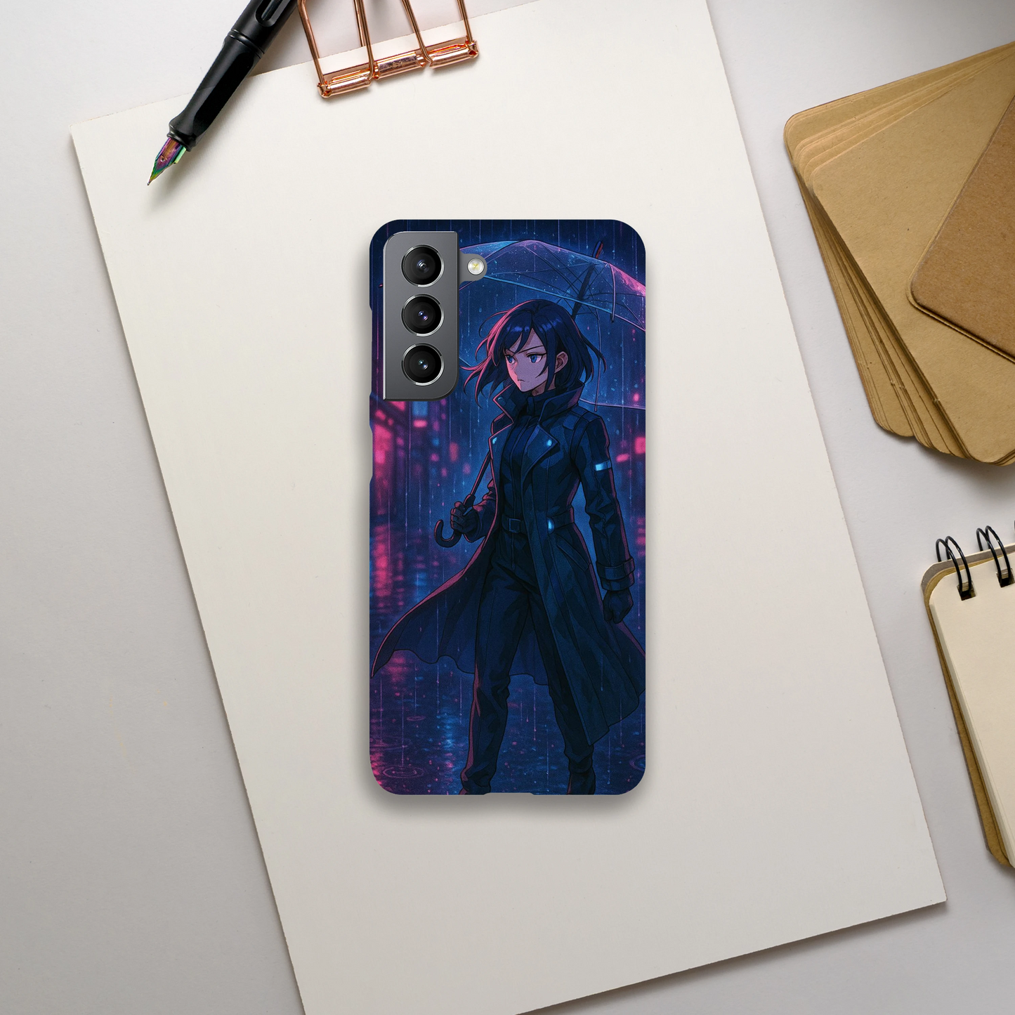 Bajo Lluvia Táctica - Funda Fina Versión Samsung