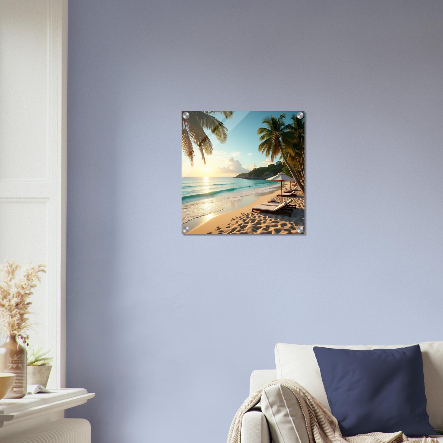 Warm Tranquility on the Shore 