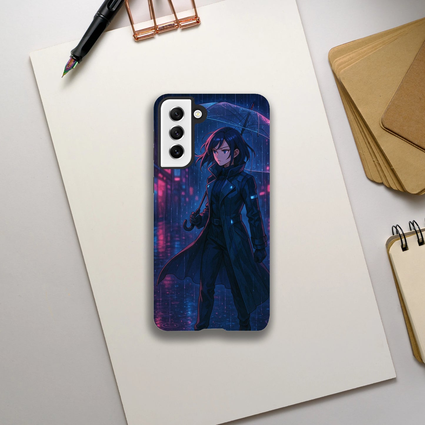 Bajo Lluvia Táctica- Funda Dura Versión Samsung
