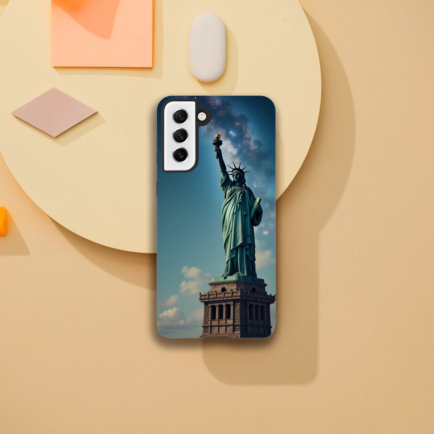 Luz Eterna sobre la Tierra  - Funda Dura Versión Samsung