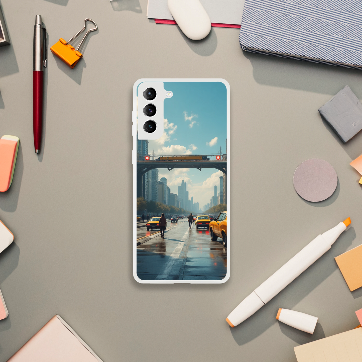 Avenida Infinita- Funda Flexible Versión Samsung