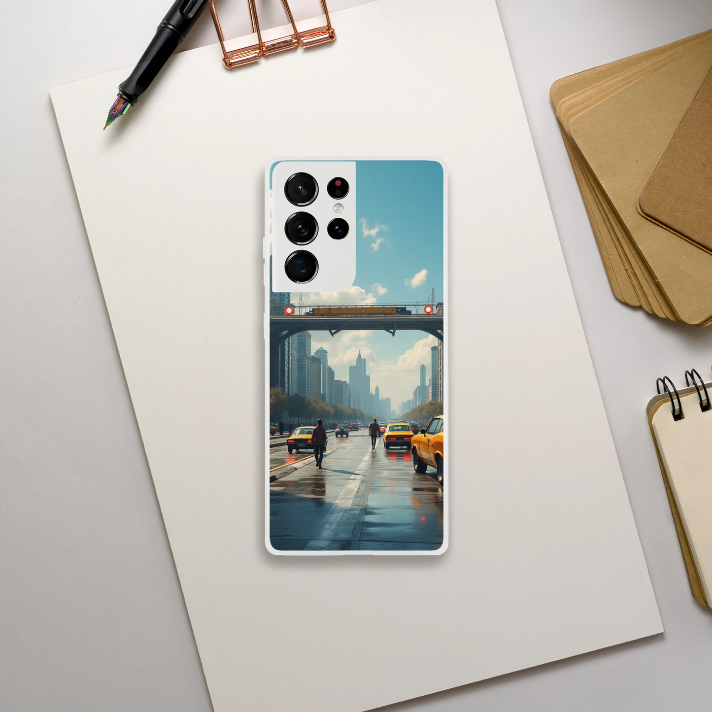Avenida Infinita- Funda Flexible Versión Samsung