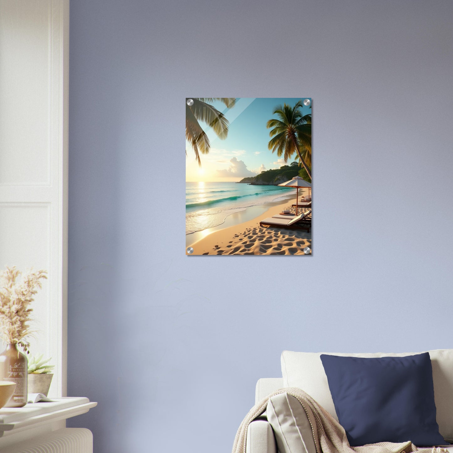 Warm Tranquility on the Shore 