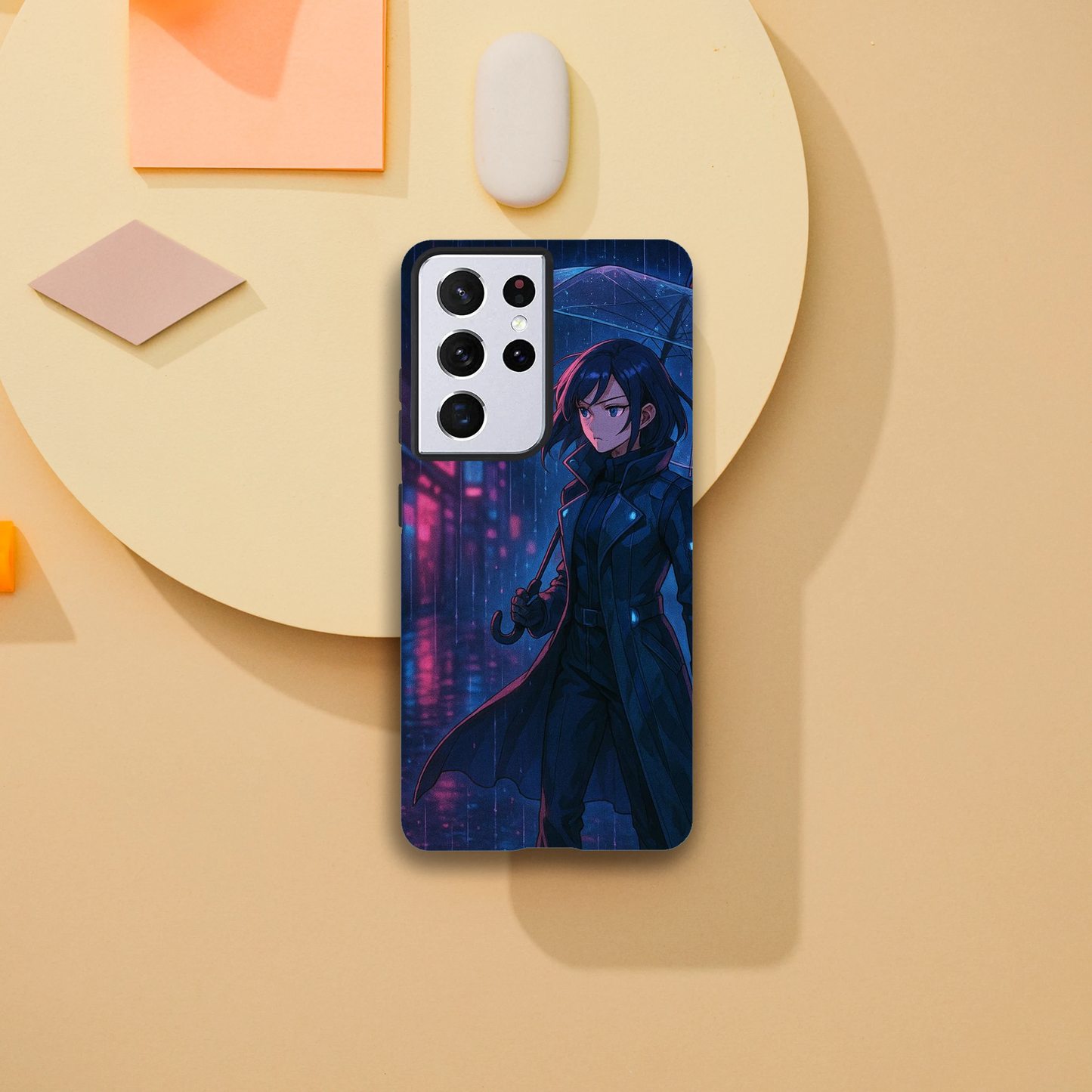 Bajo Lluvia Táctica- Funda Dura Versión Samsung