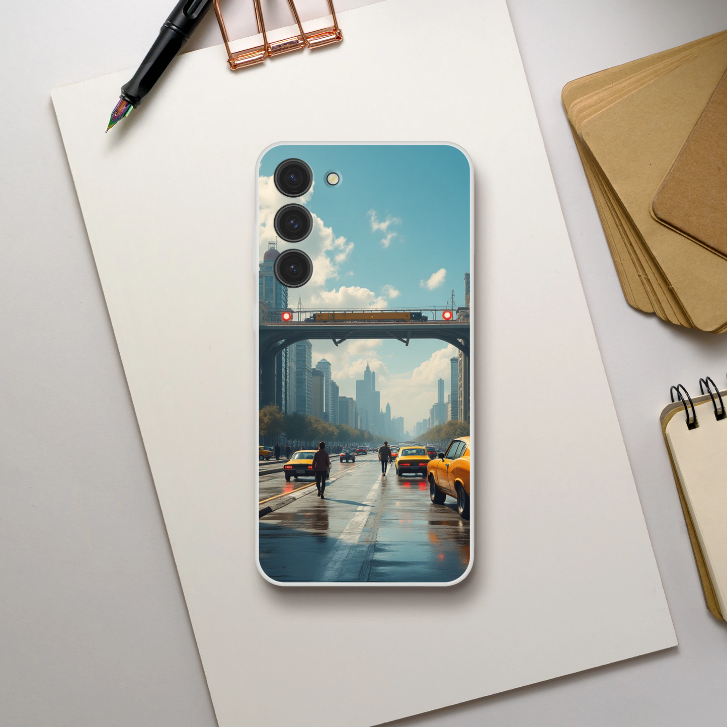 Avenida Infinita- Funda Flexible Versión Samsung