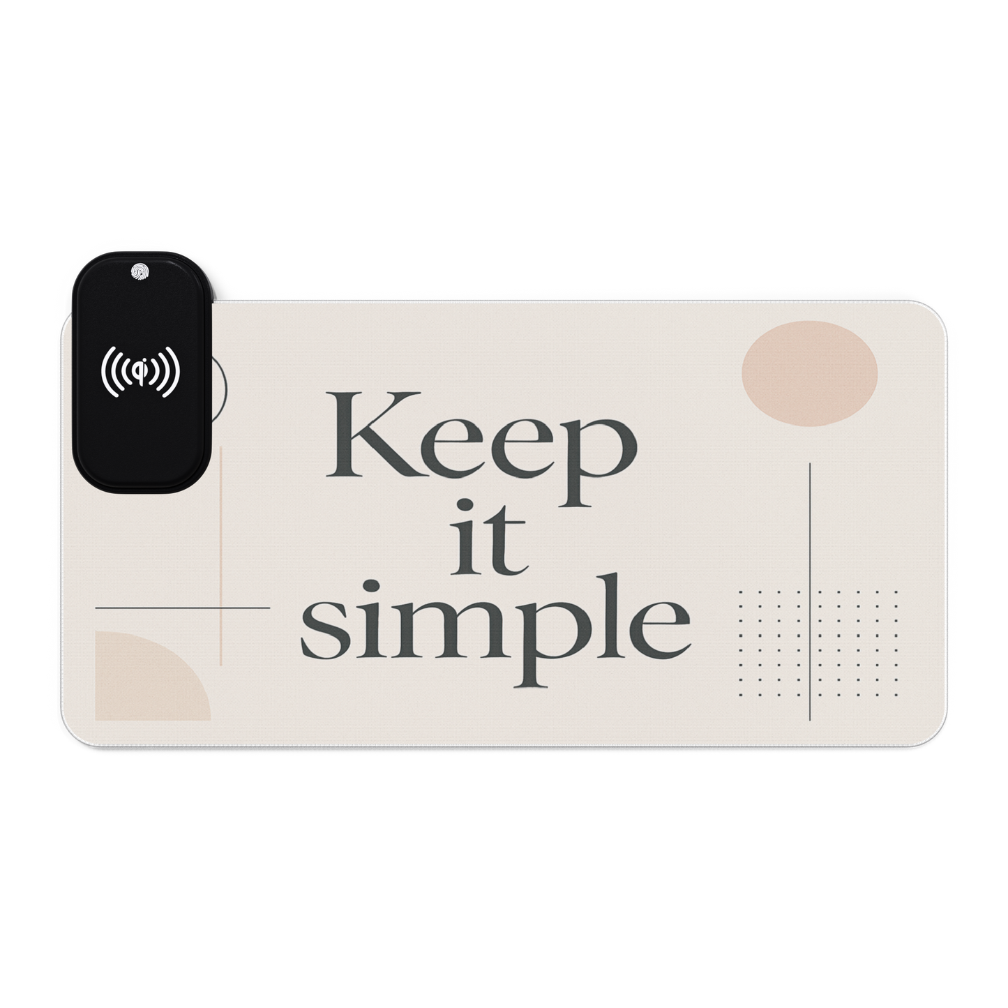 Keep It Simple - Modo Gaming con LED+ Cargador Inalámbrico