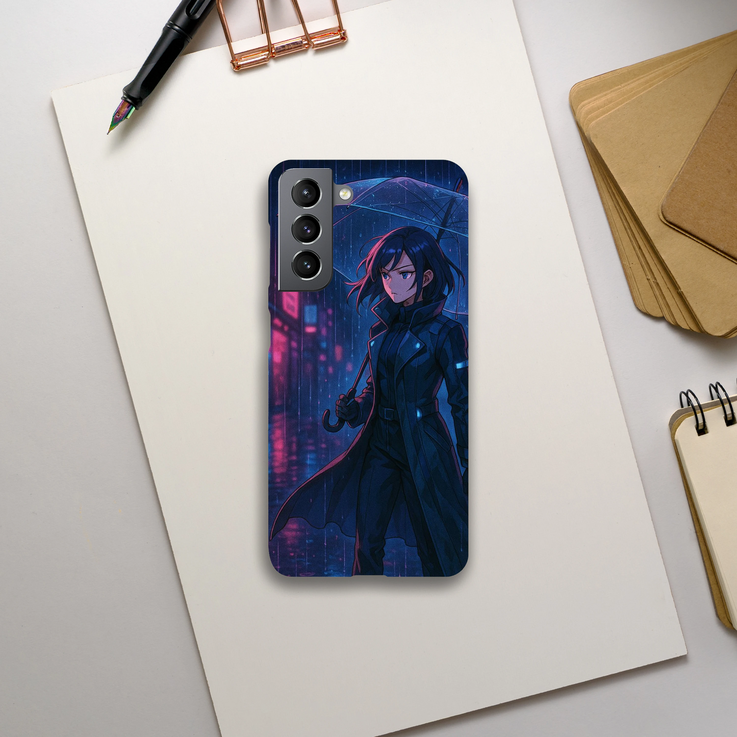 Bajo Lluvia Táctica - Funda Fina Versión Samsung