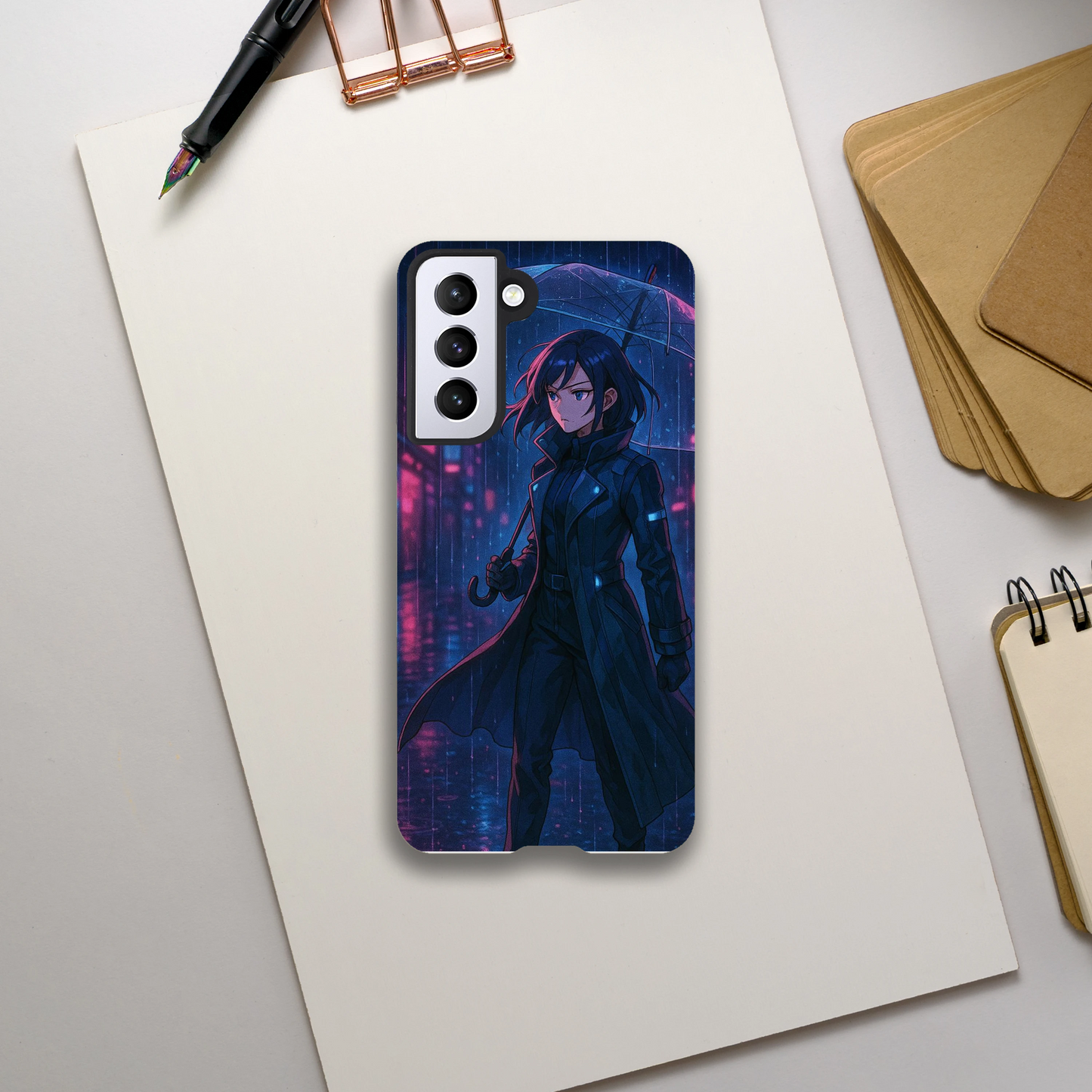 Bajo Lluvia Táctica- Funda Dura Versión Samsung