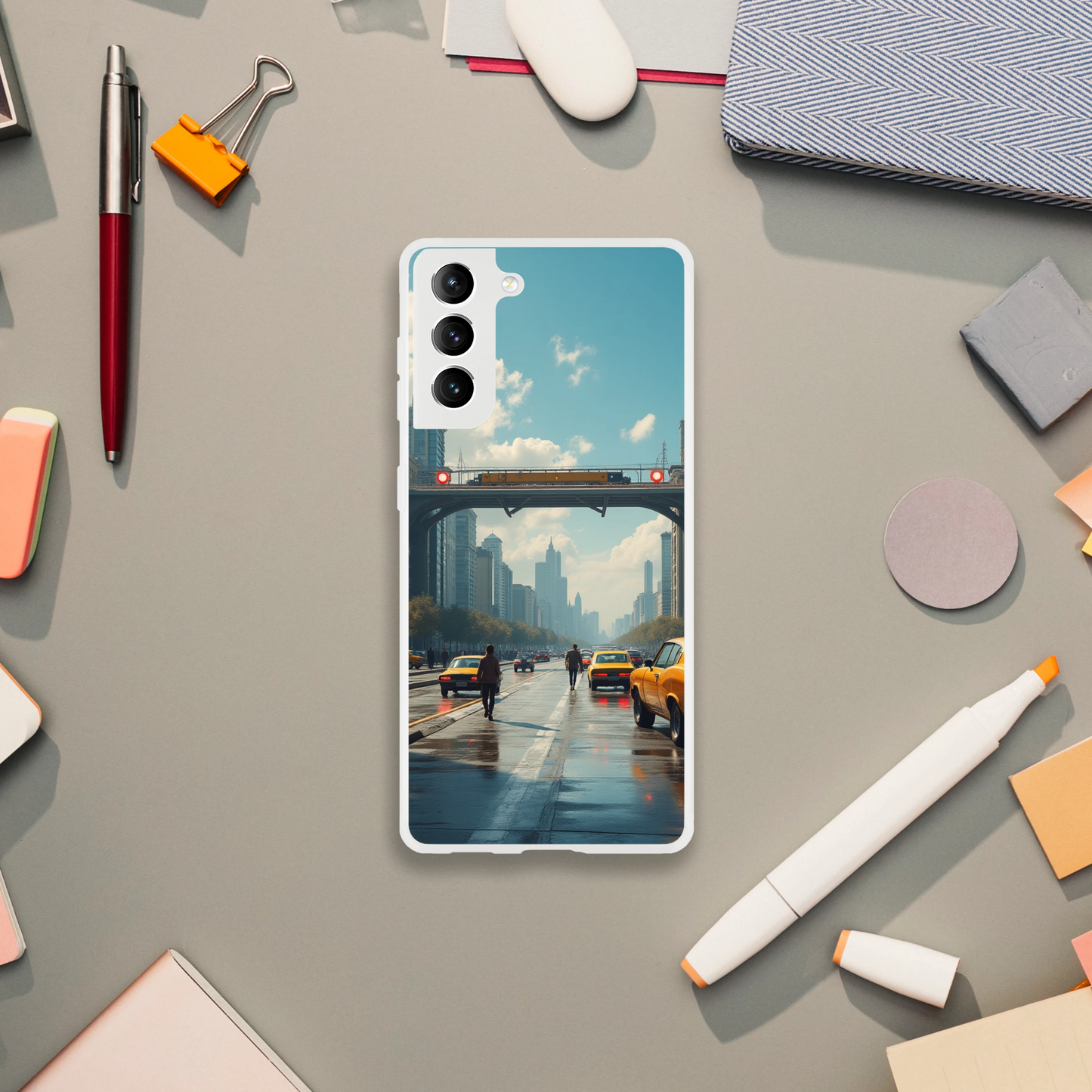 Avenida Infinita- Funda Flexible Versión Samsung