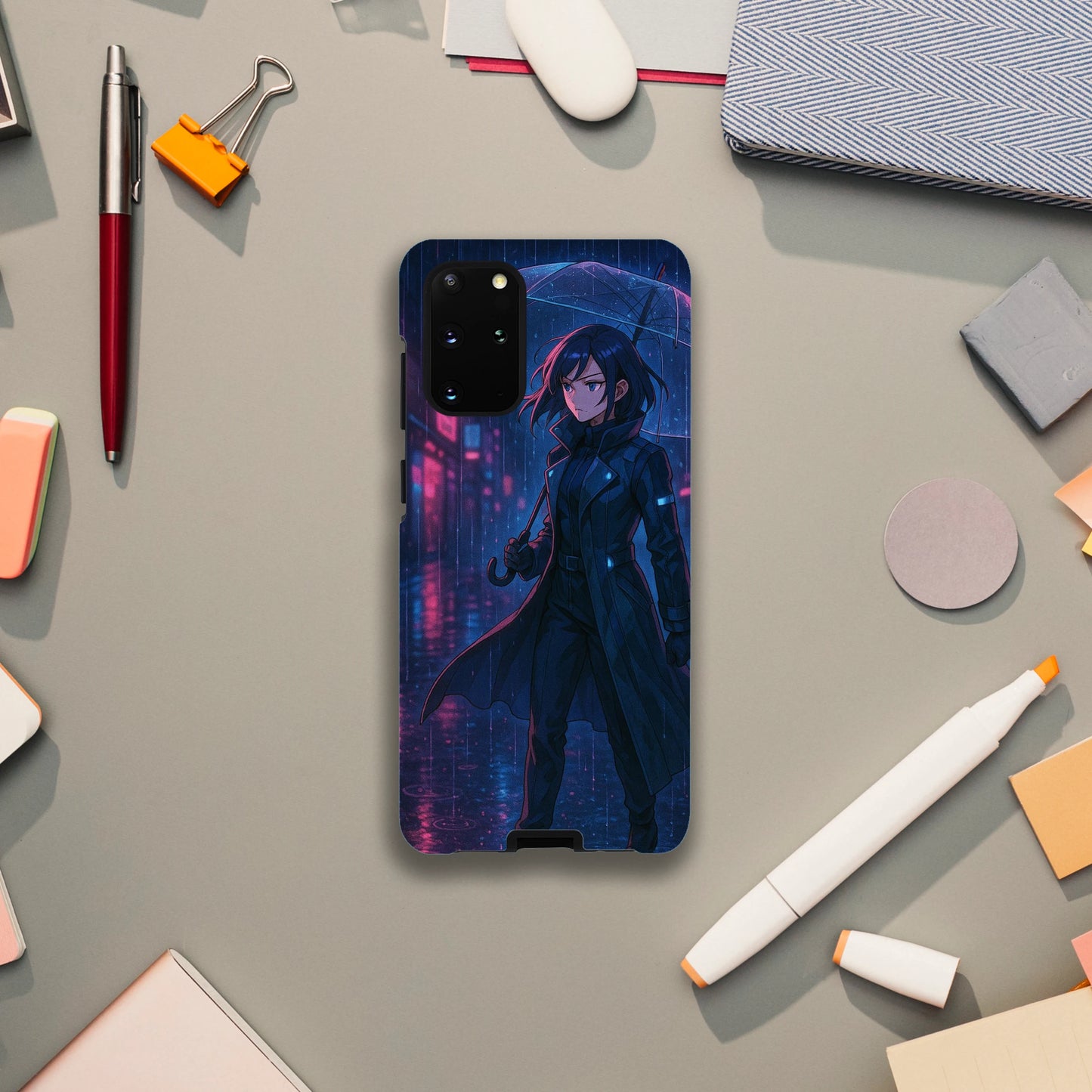 Bajo Lluvia Táctica- Funda Dura Versión Samsung