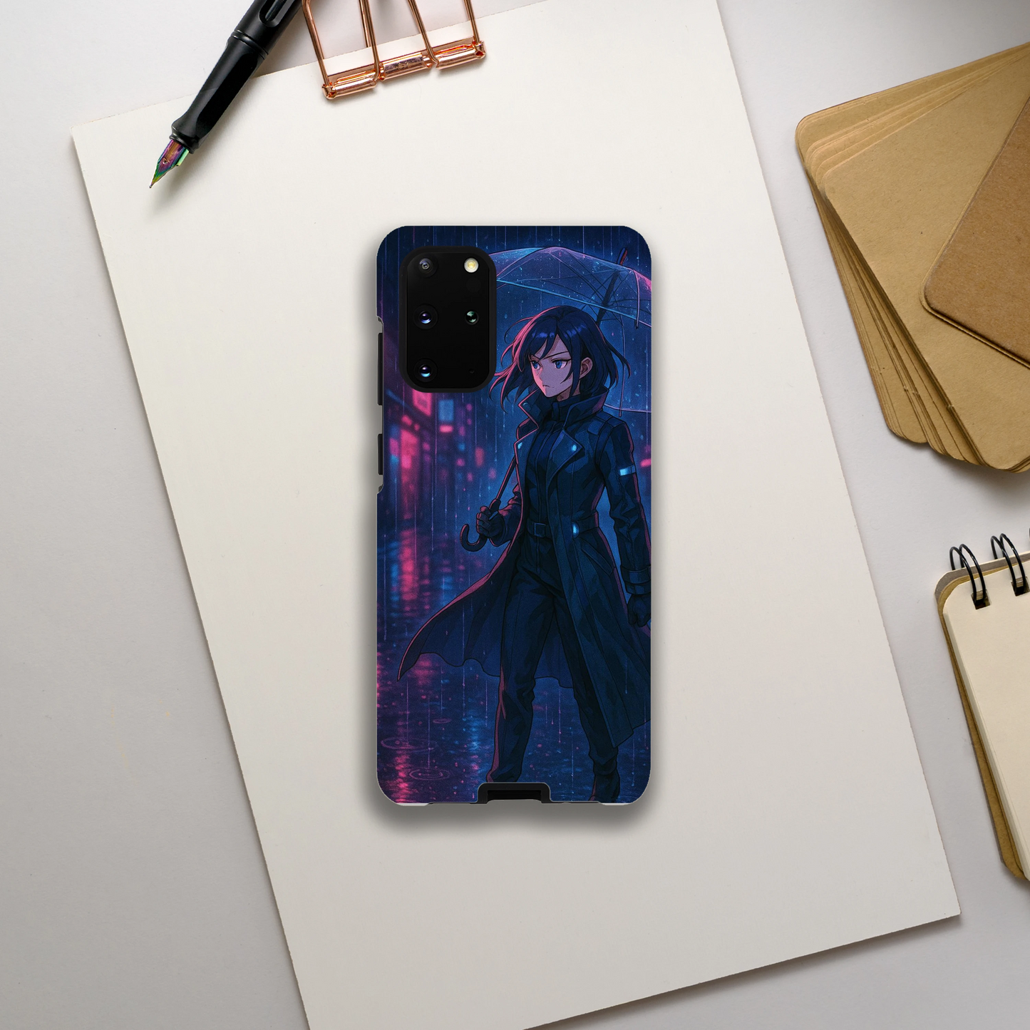 Bajo Lluvia Táctica- Funda Dura Versión Samsung
