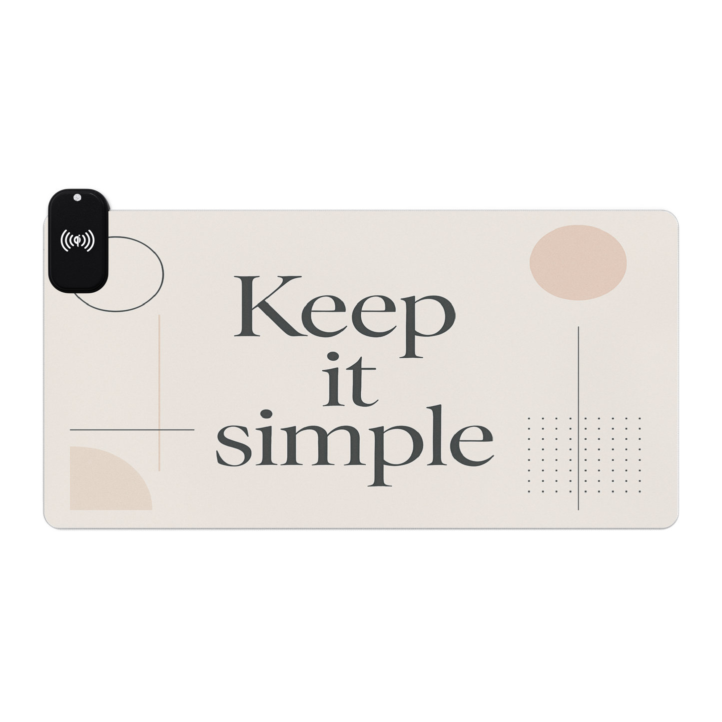 Keep It Simple - Modo Gaming con LED+ Cargador Inalámbrico