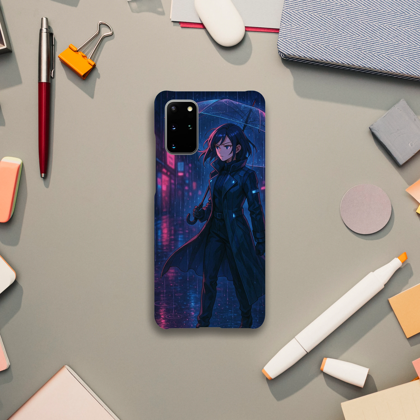 Bajo Lluvia Táctica - Funda Fina Versión Samsung