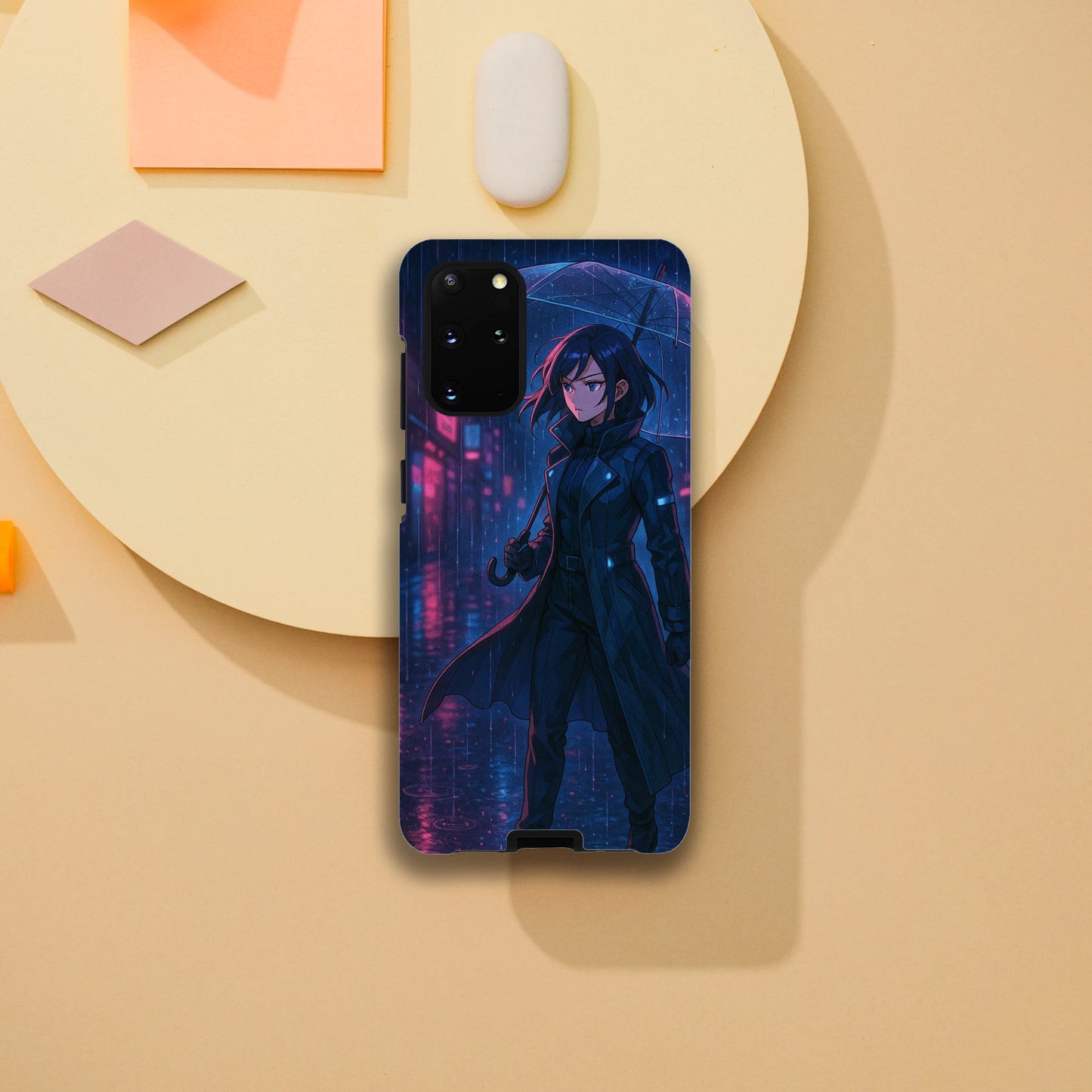 Bajo Lluvia Táctica- Funda Dura Versión Samsung