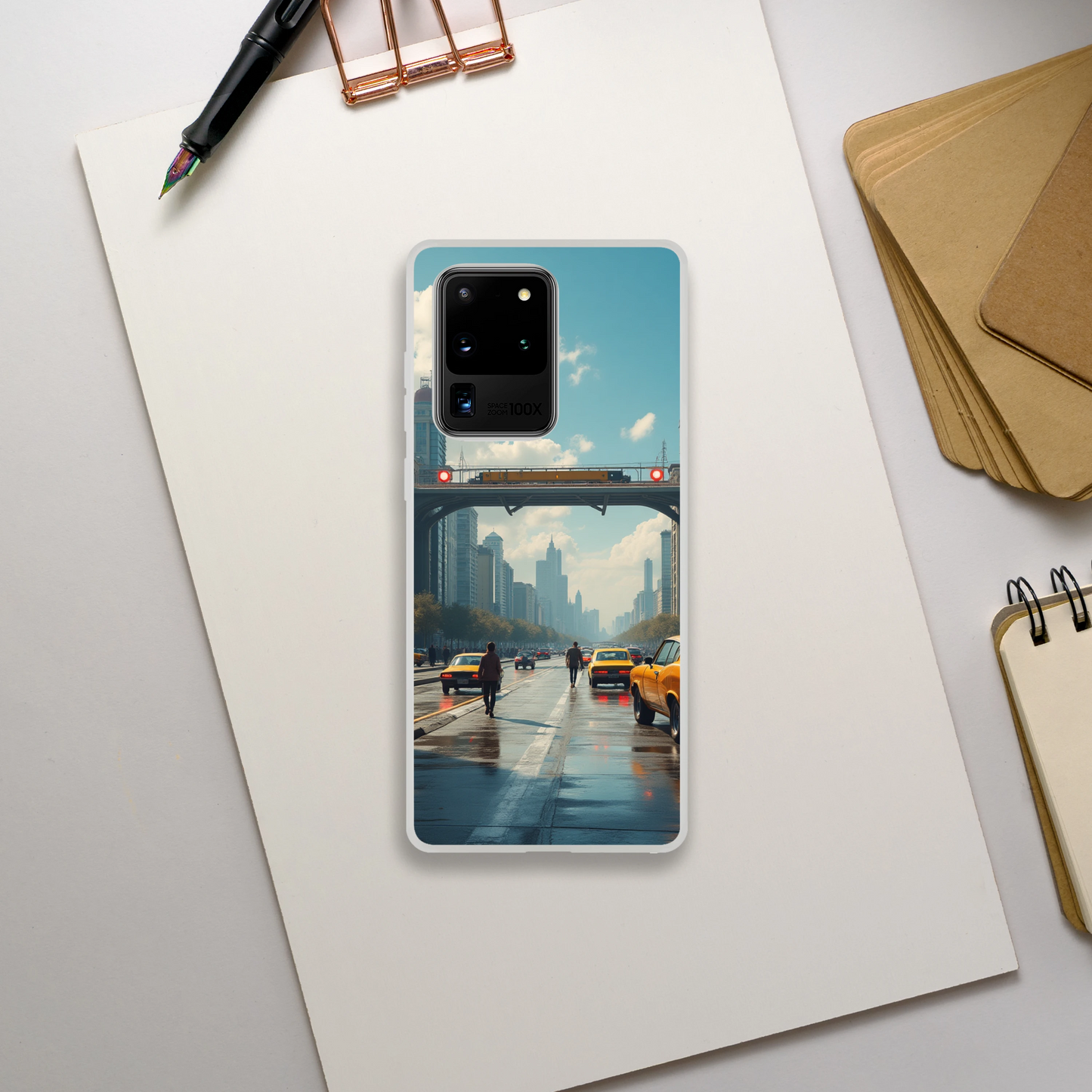 Avenida Infinita- Funda Flexible Versión Samsung