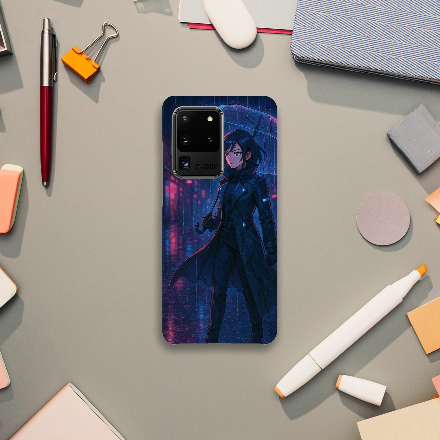Bajo Lluvia Táctica - Funda Fina Versión Samsung