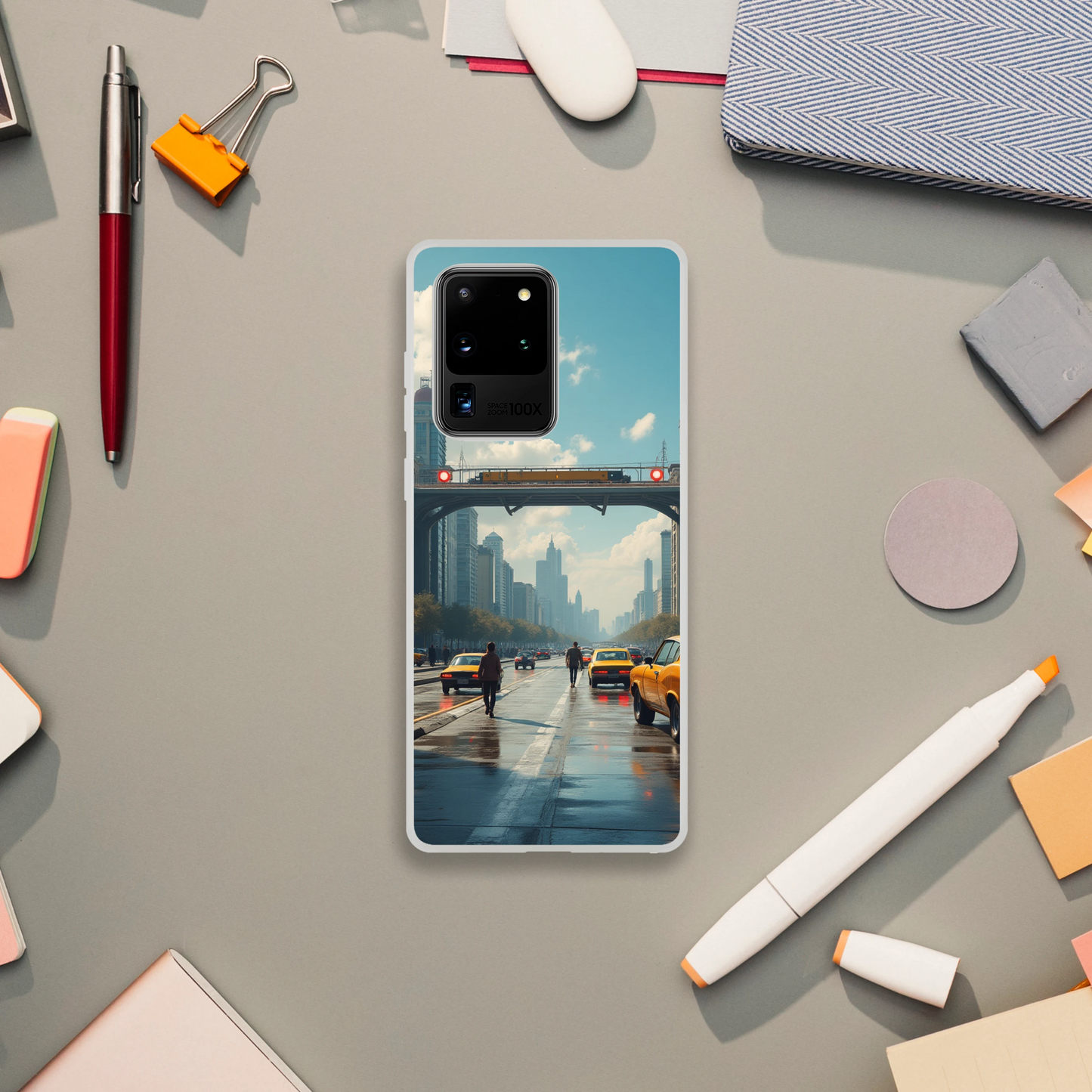 Avenida Infinita- Funda Flexible Versión Samsung