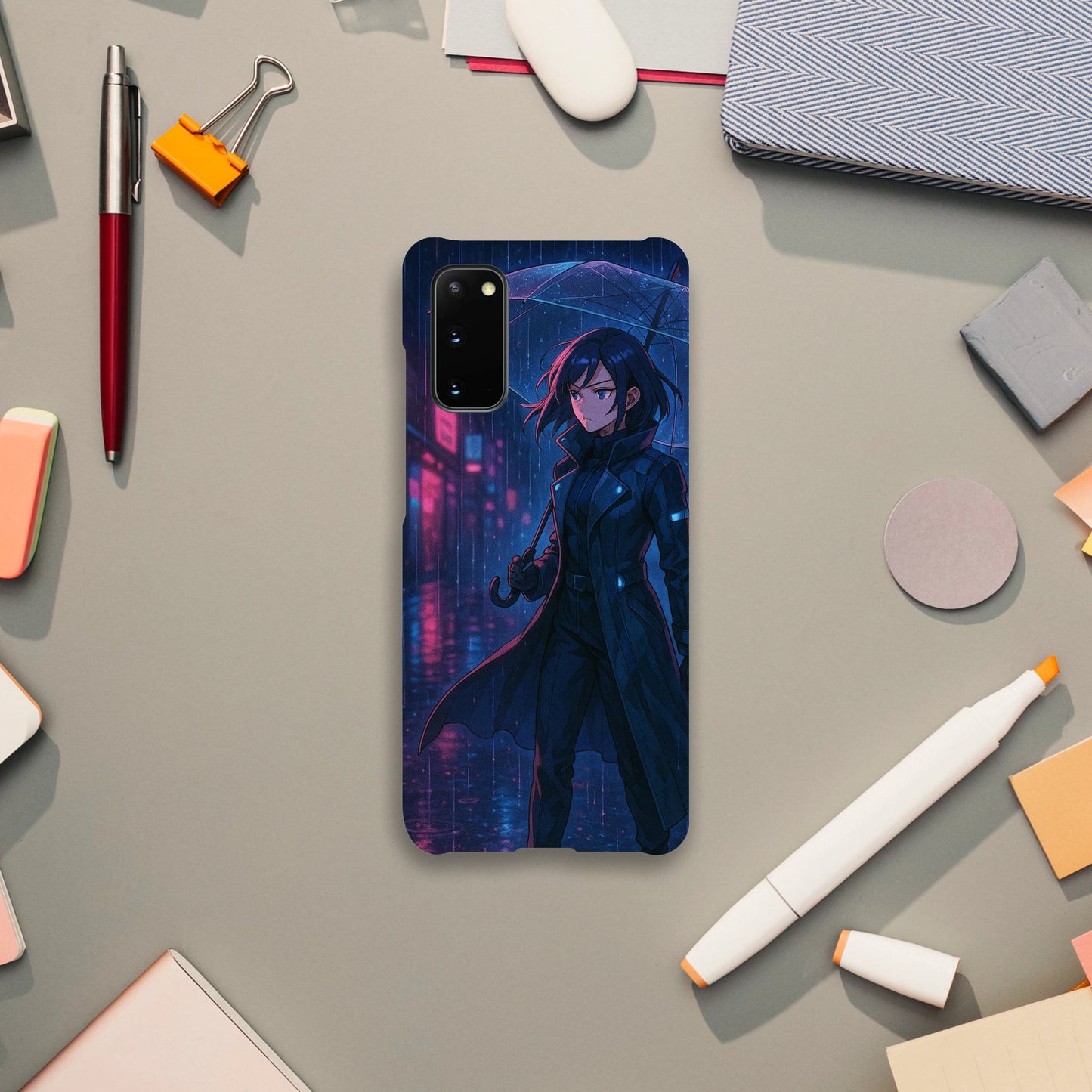 Bajo Lluvia Táctica - Funda Fina Versión Samsung